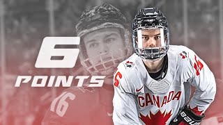 Connor Bedard 2023 World Juniors PreTournament Games Highlight’s [upl. by Colan]