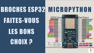 Broches ESP32  Faitesvous les bons choix  Tout savoir sur les GPIO de lESP32 [upl. by Cooper]