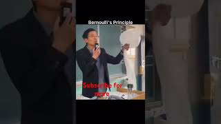 Bernoullis principle physics [upl. by Tessler]