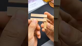 How to make mini chair 🪑  DIY chair idea 💡  chair kaise banaen ghar pa diyideas [upl. by Nerin412]