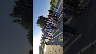 LaVergne Highschool Marching Band played at Cedar Grove Elementary School [upl. by Wilonah]