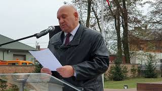 Święto Niepodległości Obchody w gm Siedlce Henryk Brodowski wójt gminy Siedlce 2024 [upl. by Yebloc265]