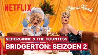 Drag Queens Sederginne amp The Countess Like to Watch  Bridgerton [upl. by Ormiston]