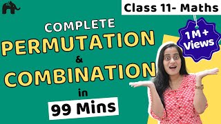 Permutation and Combination Class 11  Permutations Combinations  Chapter 7 Maths CBSE [upl. by Aldora]