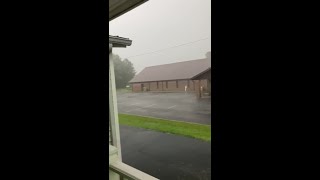 Sheets of rain in Ahoskie [upl. by Tine801]