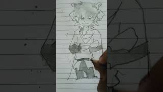 Dingin anime art drawing [upl. by Hyacinth]