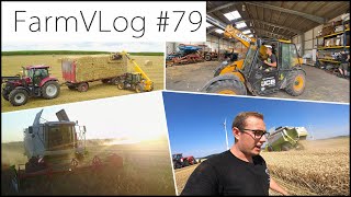 FarmVLOG79 DAS ERSTE MAL RAPS STROH FAHREN DER LETZTE WEIZEN [upl. by Lorre]