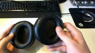 JMoney Real Leather Pads for Denon AHD2000D5000D7000 Unboxing [upl. by Yelloh]