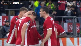 Ruben van Bommel Goal AZ Alkmaar vs IF Elfsborg 32 All Goals and Extended Highlights [upl. by Andromede]