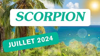 ♏️ SCORPION  JUILLET 2024 🔮 Au Bon Moment Vous Agirez [upl. by Kurr]