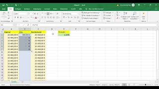 08 relativer und absoluter Bezug in Excel [upl. by Crin]