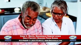 WHHI NEWS  Chad C White Help Protect Seniors From Scams  Brookdale Senior Living  WHHITV [upl. by Beora]