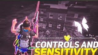 CONTROLS amp SENSITIVITY😍🔥PUBG LITE MONTAGEOnePlus9R98T7T76T8N105GN100Nord5TNeverSettle [upl. by Clement]