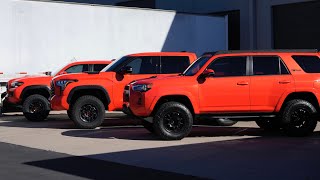 Toyota TRD PRO Solar Octane Lineup at Westcott Designs [upl. by Pontius52]