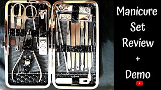 Manicure Set Tools And Their Uses  Manicure Set How To Use [upl. by Cheslie]