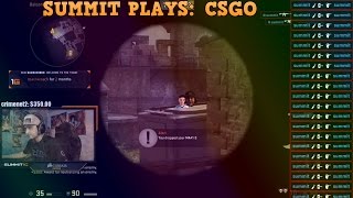 Summit Plays Csgo With Shroud [upl. by Moureaux]