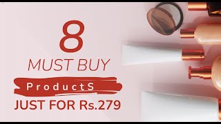 Unboxing 8 must buy products just for 279rs [upl. by Sidoeht]