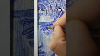 Drawing Naruto anime vs realism shorts [upl. by Thedrick]