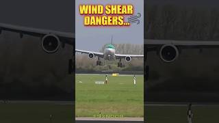 Wind Shear  an invisible enemy to pilots shorts aviation [upl. by Trainor661]