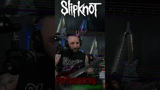 SLIPKNOT PSYCHOSOCIAL SOLO SIGHTREAD in rocksmith 2014 shorts [upl. by Ydoc]