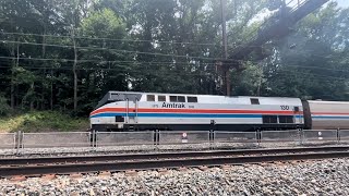 Railfanning Exton train station [upl. by Herson]