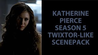 Katherine Pierce Season 5 TwixtorLike Scenepack [upl. by Ayikal]