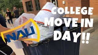 COLLEGE MOVE IN DAY VLOG NAU  DISASTER [upl. by Veronike]