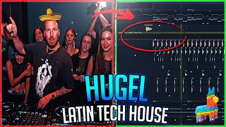 How To Hugel Style Latin Tech House Drop FL Studio Tutorial [upl. by Priscella]