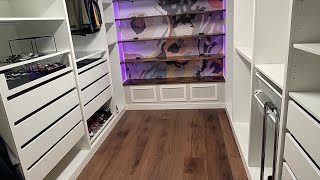 Ikea Pax closet system installation  US version [upl. by Squires]