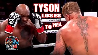 Tyson Falls to Paul in a Historic Boxing Upset [upl. by Ragouzis]