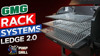 Ledge 20 Rack System for Green Mountain Grills  by Pimp My Grill [upl. by Lehteb]