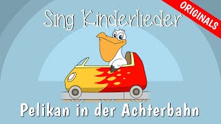 Pelikan in der Achterbahn  Kinderlieder zum Mitsingen  Fahrzeuge  JiMi FLuPP  Sing Kinderlieder [upl. by Lavotsirc778]