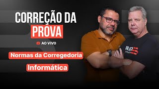 Correção de Prova TJSP Normas da Corregedoria e Informática [upl. by Enellek]