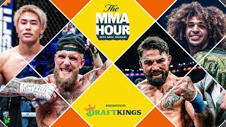 The MMA Hour Jake Paul and Mike Perry facetoface Tatsuro Taira Kade Ruotolo  Jun 19 2024 [upl. by Uriel]