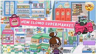 Toca Life World  NEW SLOMO SUPERMARKET FULL DESIGN  TOCA BOCA UPDATE [upl. by Siednarb708]