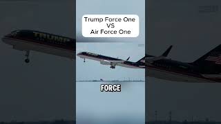 Trump Force One vs Air Force One Trump jet [upl. by Gibeon]