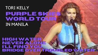 240823 high water  Never Alone  Ill Find You  BOTW  Tori Kelly Purple Skies Tour in Manila [upl. by Htial]