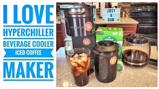 How To Make ICED Coffee in HyperChiller by MaxiMatic amp Keurig KSupreme Plus Smart Coffee Maker [upl. by Sualakcin254]