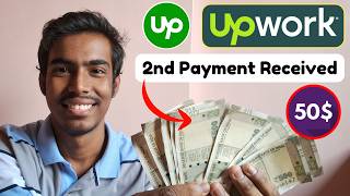 My 2nd Payment Proof  Earn Money From Freelancung  Upwork Payment Proof howtoearnmoney [upl. by Stevena]