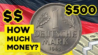 Value for this Collection Coin from Germany  1 Deutsche Mark 1971  Value History Details [upl. by Anaugal]