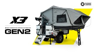 Introducing the ALLNEW GEN2 X3 Camper Trailer  Next Generation Offroad Automation [upl. by Eiznyl]