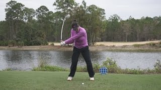 GERINA PILLER  FACE ON DRIVER SWING REGULAR amp SLOW MOTION TIBURON GOLF COURSE 2014 CME 1080p HD [upl. by Toddy647]