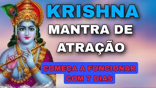 MANTRA KRISHNA  ATRAÇÃO  MAGNETISMO  COCRIACÃO  SEUS DESEJOS REALIZADOS EM POUCOS DIAS [upl. by Bevis63]