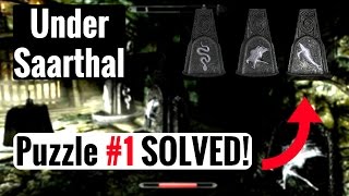 Skyrim  quotUNDER SAARTHULquot College Of Winterhold Questline Walkthrough Guide PS3 [upl. by Eittap]