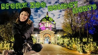 Discovering the Bronx Zoo Holiday Lights  HAVA MEDIA [upl. by Aneerol]