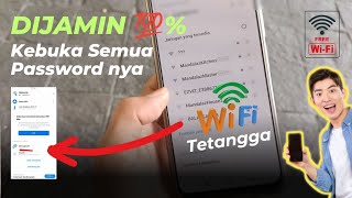 CARA MENGETAHUI PASSWORD WIFI TETANGGA‼️ 💯 KEBUKA [upl. by Alyehc]