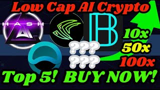 Top 5 AI Cryptos To Buy Now [upl. by Nnire]