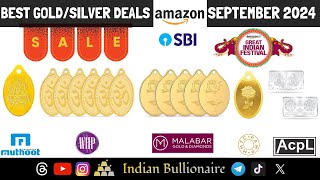 Amazon Great Indian Festival Sale on Gold and Silver Coins  September 2024 Amazon [upl. by Tim127]