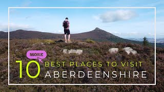 10 MORE of the Best Places to Visit Aberdeenshire Scotland  No Castles [upl. by Nwotna]