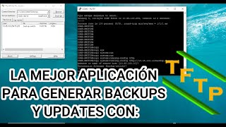 Descargar y Sacar respaldos de Switch Router Firewall por TFTP 32 y 64 en Windows 10  2022 [upl. by Giralda]